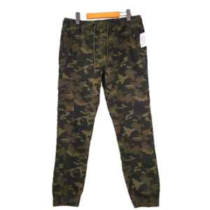 Joe's men's camo cargo drawstring waist streetwear NWT jogger pants, size L
